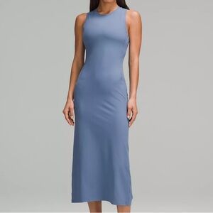 lululemon athletica Blue Midi Dress